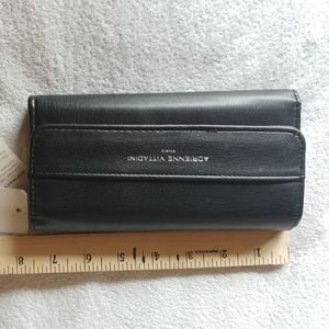 Adrienne Vittadini Leather RFID wallet
